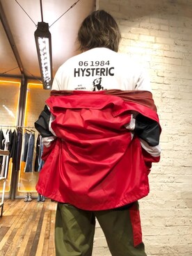 「G-SHOCK」｜「アイテム（ブルゾン）」を使った、吉川修平さん（メンズ・175cm）の春コーディネート