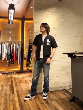 吉川修平さん(メンズ・175cm)の夏コーディネート