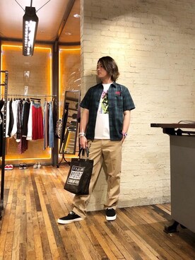 吉川修平さん（メンズ・175cm）の夏コーディネート