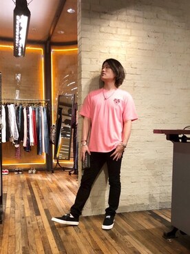 「ロック」｜吉川修平さん（メンズ・175cm）の夏コーディネート