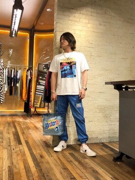 吉川修平さん(メンズ・175cm)の夏コーディネート