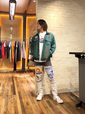 吉川修平さん（メンズ・175cm）の夏コーディネート