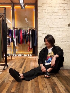 吉川修平さん（メンズ・175cm）の夏コーディネート