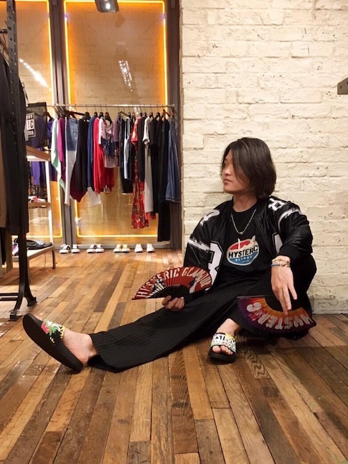 HYS TIGER HEAD ビッグブルゾン HYSTERIC GLAMOUR（ヒステリックグラマー）の「HYS TIGER HEAD ビッグ