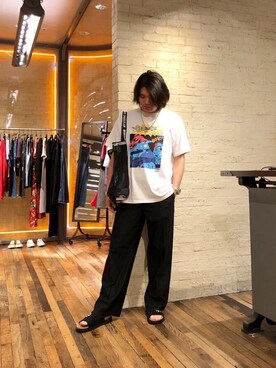 吉川修平さん(メンズ・175cm)の夏コーディネート