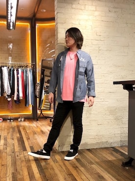 吉川修平さん（メンズ・175cm）の夏コーディネート