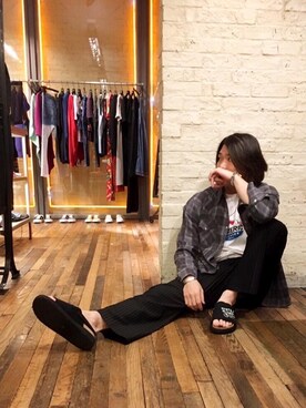 吉川修平さん（メンズ・175cm）の夏コーディネート