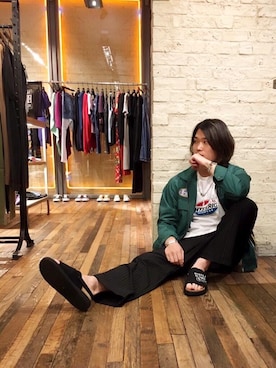 吉川修平さん（メンズ・175cm）の夏コーディネート