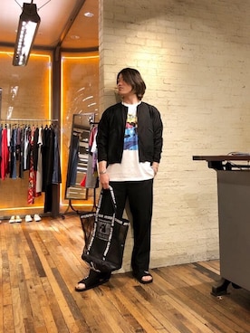 「70'sスタイル」｜吉川修平さん（メンズ・175cm）の夏コーディネート