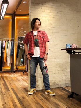 吉川修平さん（メンズ・175cm）の秋コーディネート