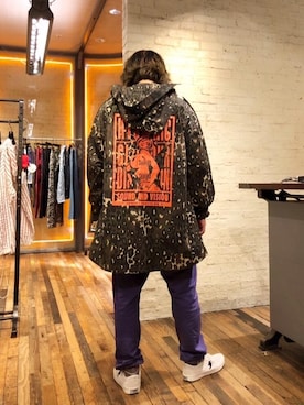 「アイテム（ミリタリージャケット）」を使った、吉川修平さん（メンズ・175cm）の秋コーディネート