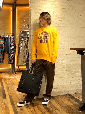 吉川修平さん(メンズ・175cm)の冬コーディネート