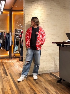 吉川修平さん（メンズ・175cm）の冬コーディネート