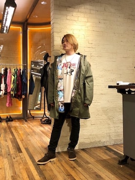 吉川修平さん（メンズ・175cm）の冬コーディネート