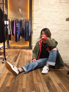 吉川修平さん（メンズ・175cm）の冬コーディネート