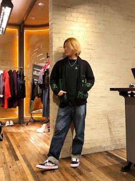 吉川修平さん(メンズ・175cm)の冬コーディネート