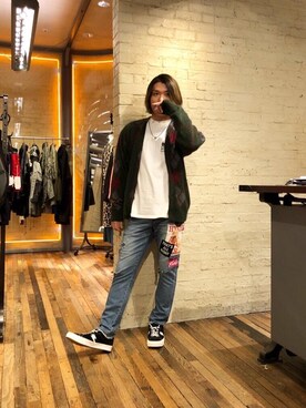 吉川修平さん(メンズ・175cm)の冬コーディネート