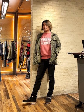 吉川修平さん(メンズ・175cm)の冬コーディネート