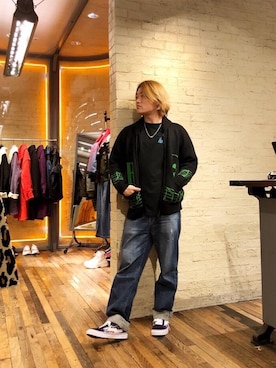 吉川修平さん(メンズ・175cm)の冬コーディネート