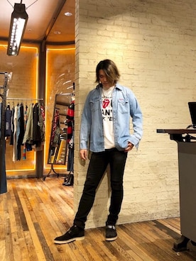 吉川修平さん(メンズ・175cm)の冬コーディネート