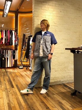 吉川修平さん（メンズ・175cm）の夏コーディネート