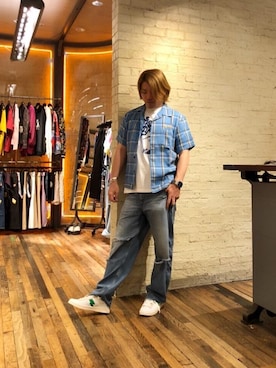 吉川修平さん（メンズ・175cm）の夏コーディネート