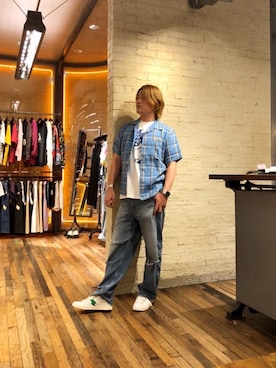 吉川修平さん（メンズ・175cm）の夏コーディネート