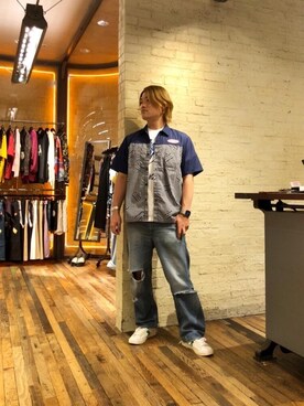 吉川修平さん（メンズ・175cm）の夏コーディネート