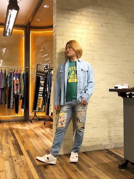 吉川修平さん(メンズ・175cm)の夏コーディネート