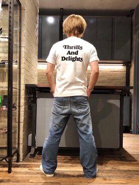「70'sコーデ」｜「アイテム（財布/小物）」を使った、吉川修平さん（メンズ・175cm）の秋コーディネート