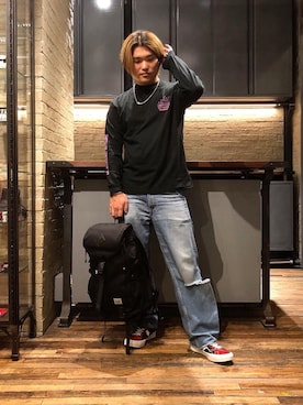 吉川修平さん(メンズ・175cm)の秋コーディネート