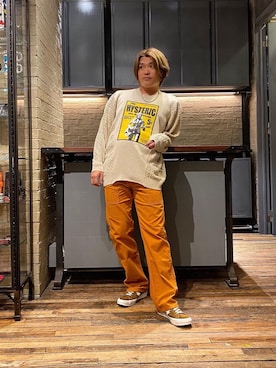 吉川修平さん(メンズ・175cm)の秋コーディネート