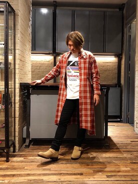吉川修平さん(メンズ・175cm)の秋コーディネート