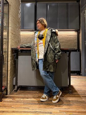 吉川修平さん(メンズ・175cm)の冬コーディネート
