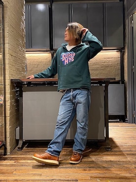 吉川修平さん(メンズ・175cm)の冬コーディネート