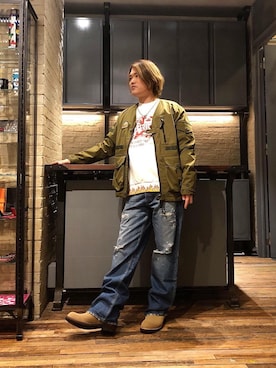 吉川修平さん（メンズ・175cm）の冬コーディネート