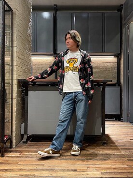 吉川修平さん（メンズ・175cm）の冬コーディネート