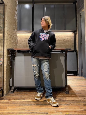 吉川修平さん(メンズ・175cm)の冬コーディネート