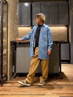 吉川修平さん（メンズ・175cm）の冬コーディネート