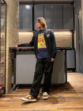 吉川修平さん(メンズ・175cm)の春コーディネート