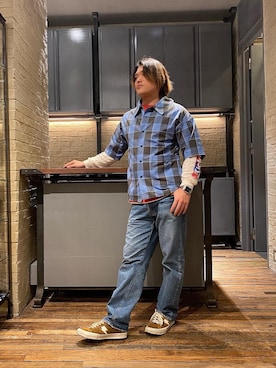 吉川修平さん（メンズ・175cm）の春コーディネート