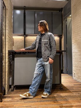 吉川修平さん（メンズ・175cm）の春コーディネート