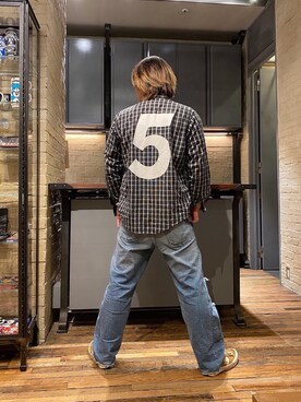 吉川修平さん(メンズ・175cm)の春コーディネート