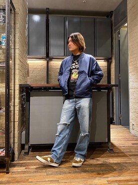 吉川修平さん（メンズ・175cm）の春コーディネート