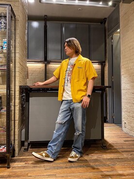 吉川修平さん（メンズ・175cm）の春コーディネート