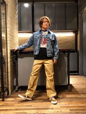 吉川修平さん（メンズ・175cm）の春コーディネート