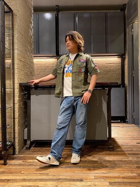 吉川修平さん（メンズ・175cm）の春コーディネート