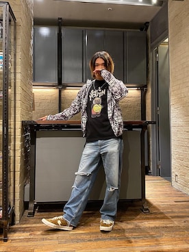 吉川修平さん（メンズ・175cm）の春コーディネート