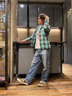 吉川修平さん（メンズ・175cm）の春コーディネート