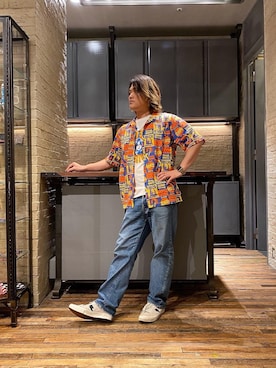 吉川修平さん（メンズ・175cm）の夏コーディネート